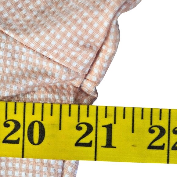 Mizzen+Main Men Dress Shirt M Pink Check Trim Fit Old Money Business Casual - Picture 8 of 11